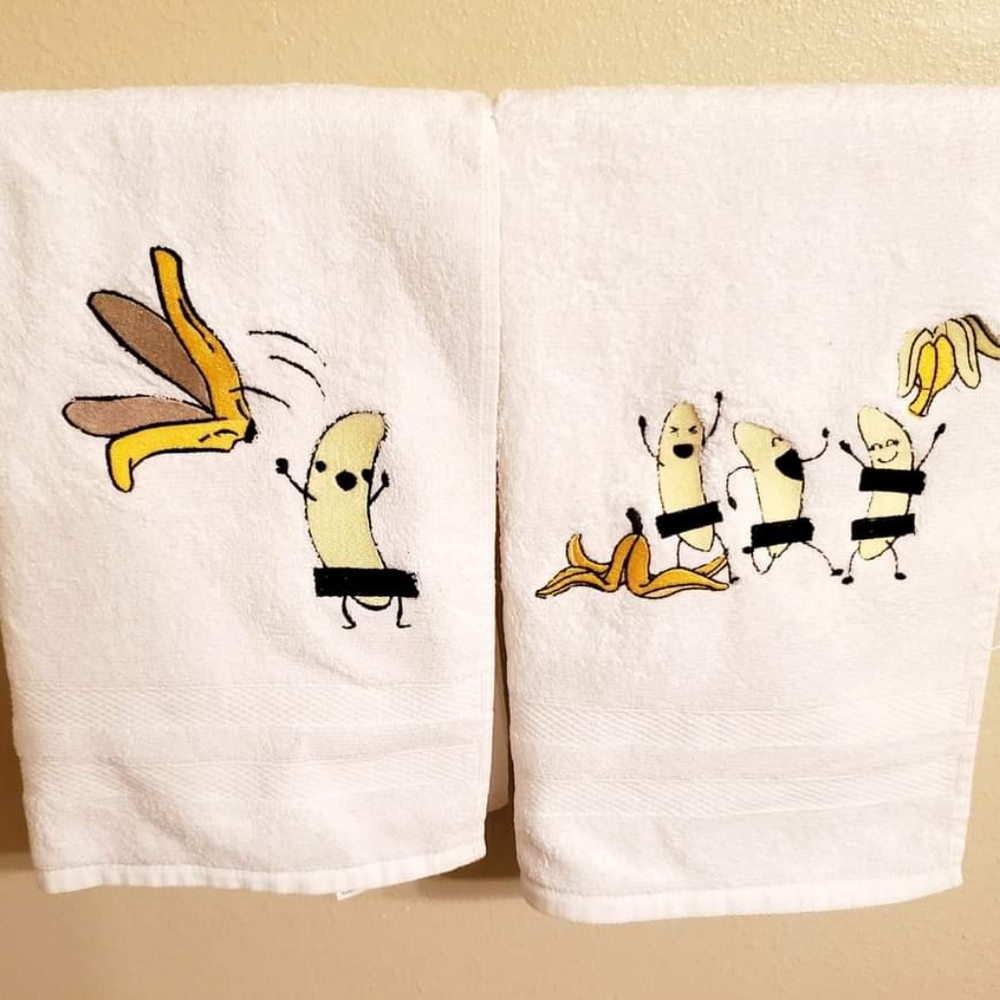 Decorative Embroidered Hand Towel Set